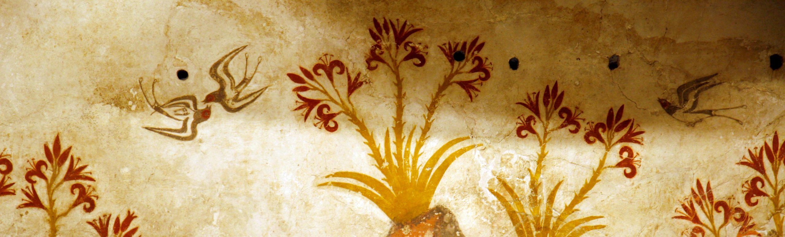 Akrotiri fresco detail